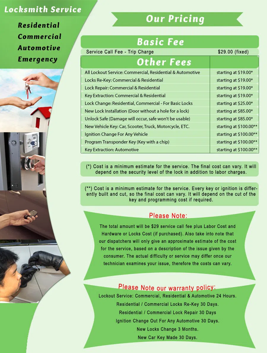 Neighborhood Locksmith Services Johnston, RI 401-424-9804